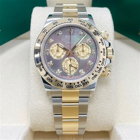 rolex daytona black mop|rolex mother of pearl dials.